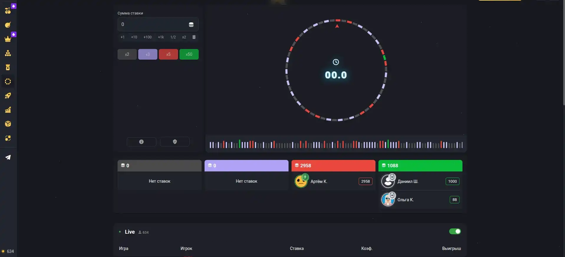 игра baby bonus и гонка в казино Ton Play